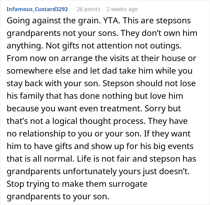 Woman Lets Her Husband Go Hard On His Ex-In-Laws After Her Son Starts Asking Painful Questions