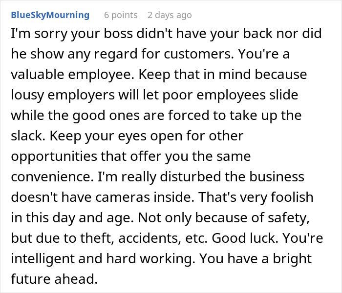A 17YO slacks off at work every day, tells dad to ambush 19YO colleague over made-up bullying claims A 17YO slacks off at work every day, tells dad to ambush 19YO colleague over made-up bullying claims