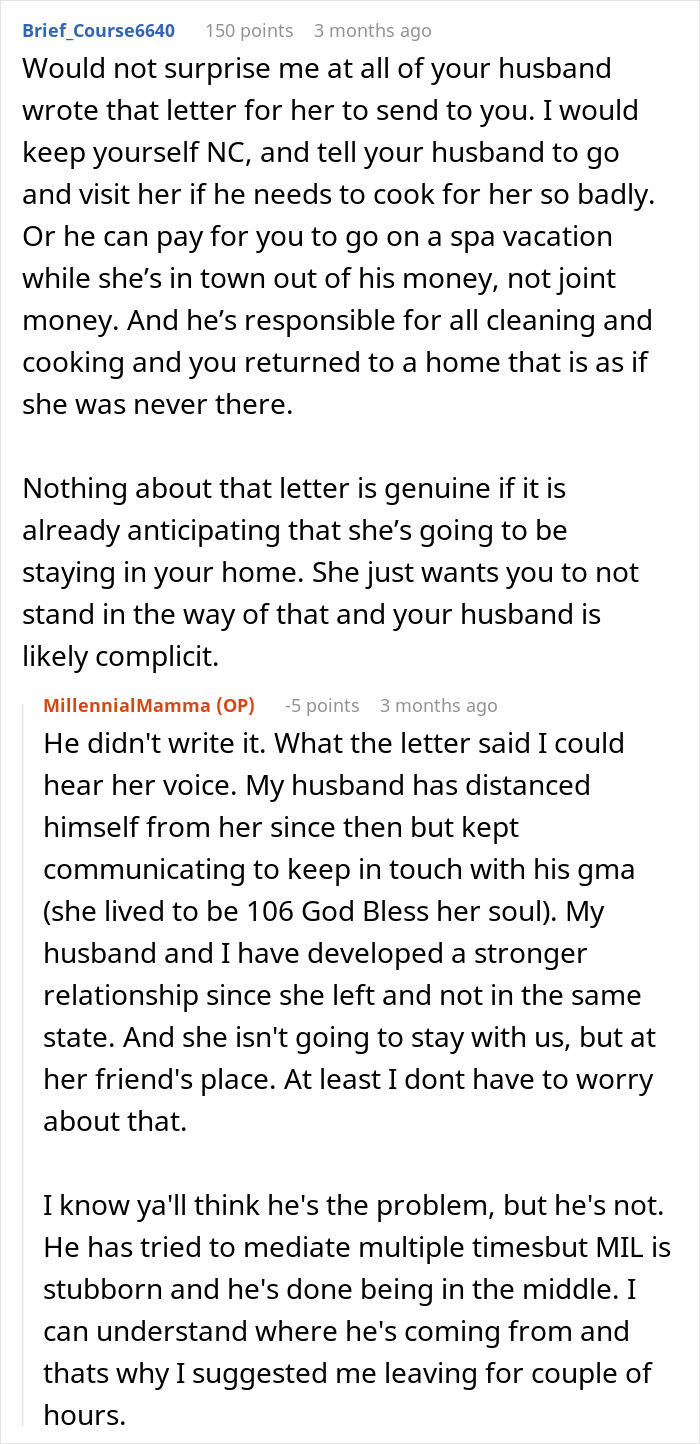 Woman Goes 3 Years Without Talking To MIL, Shocked When She Comes Home To A Reconciliation Letter Woman Goes 3 Years Without Talking To MIL, Shocked When She Comes Home To A Reconciliation Letter
