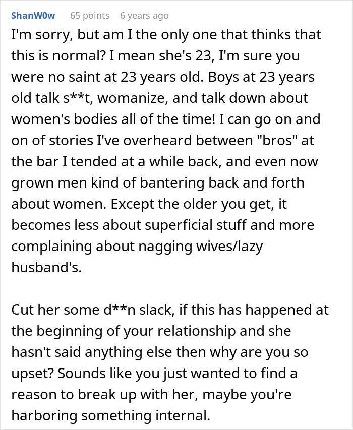 A comment on if an accidental peek at her phone changes everything, or if he has finally met the one.