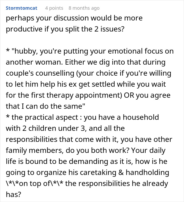Husband Drops Everything To Help His Sick Ex Wife, Doesn't Care What His Current Wife Thinks Husband Drops Everything To Help His Sick Ex Wife, Doesn't Care What His Current Wife Thinks