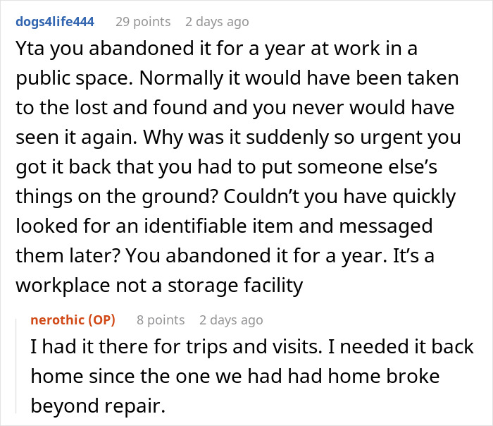 Cleaner Helps Herself To Teacher&rsquo;s Lost Backpack, Gets Mad When The Owner Helps Herself To It Too