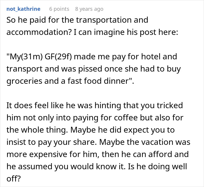 Woman Ends Things Before They Even Officially Start After One Trip With BF: “Lesson Learned” Woman Ends Things Before They Even Officially Start After One Trip With BF: “Lesson Learned”