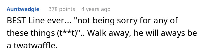A cruel prank led to a girlfriend's reaction, with the boyfriend blaming her, shown by a comment advising her to walk away. A cruel prank led to a girlfriend's reaction, with the boyfriend blaming her, shown by a comment advising her to walk away.