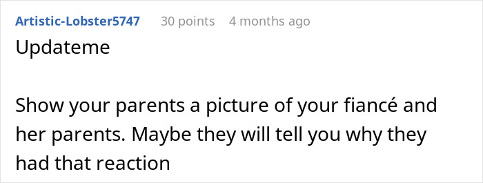 Man Shows A Photo Of His Parents To His Future In-Laws And His Wedding Almost Gets Canceled Man Shows A Photo Of His Parents To His Future In-Laws And His Wedding Almost Gets Canceled