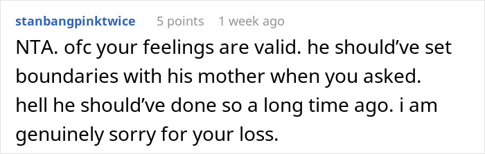 Wife Sets "Nobody Comes Over" Rule After Miscarriage, Hubby Thinks It Doesn't Apply To His Mommy Wife Sets "Nobody Comes Over" Rule After Miscarriage, Hubby Thinks It Doesn't Apply To His Mommy