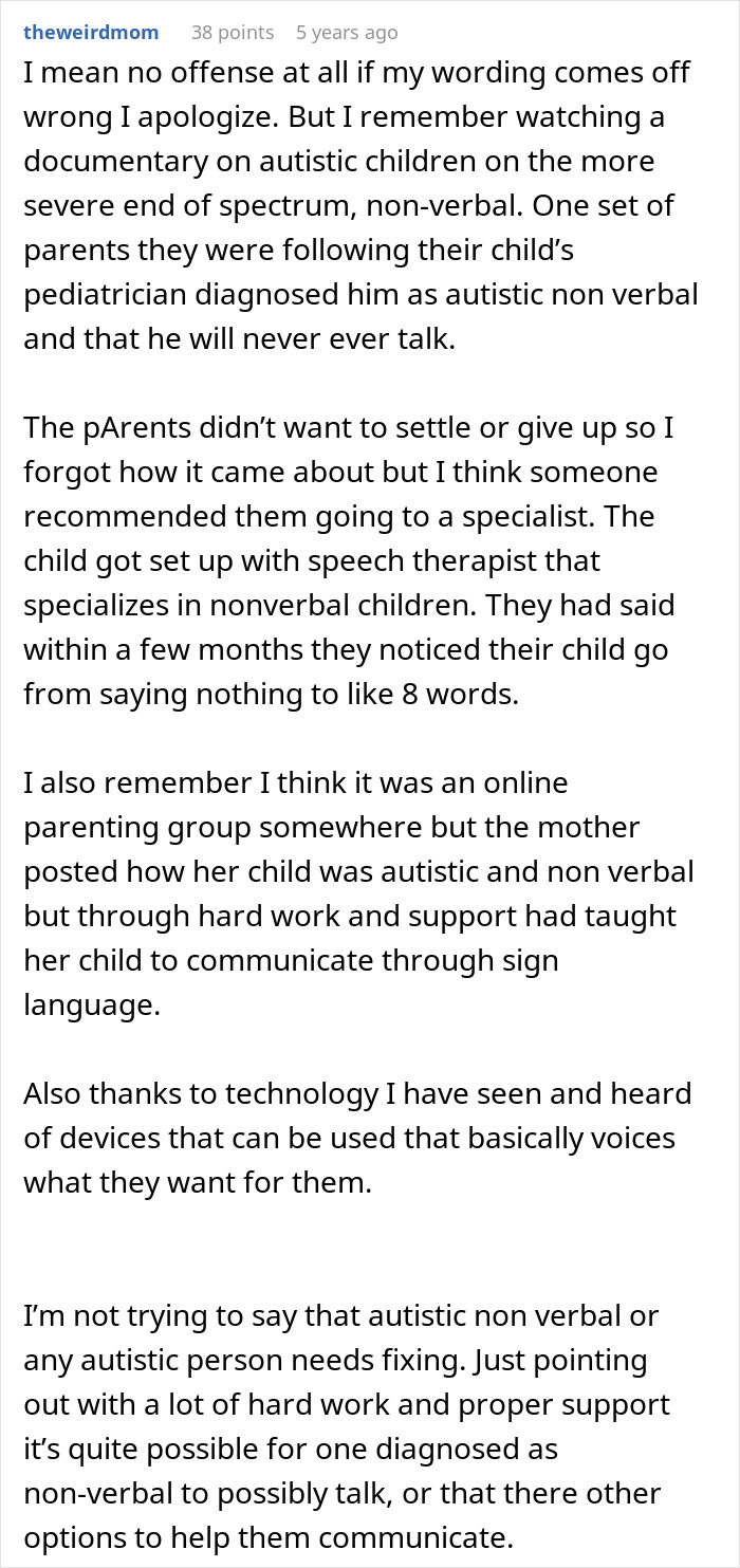 Evil Grandma Hopes Couple Has Severely Autistic Child Just Like Hers, Wants Them In Same Boat