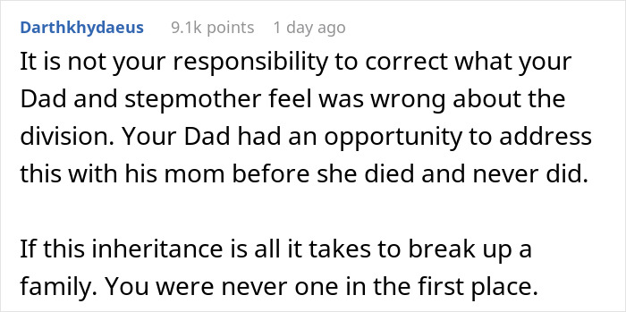 Greedy Dad Decides To Ruin His Relationship With Bio Kids Over Inheritance To Make Stepkids Happy Greedy Dad Decides To Ruin His Relationship With Bio Kids Over Inheritance To Make Stepkids Happy