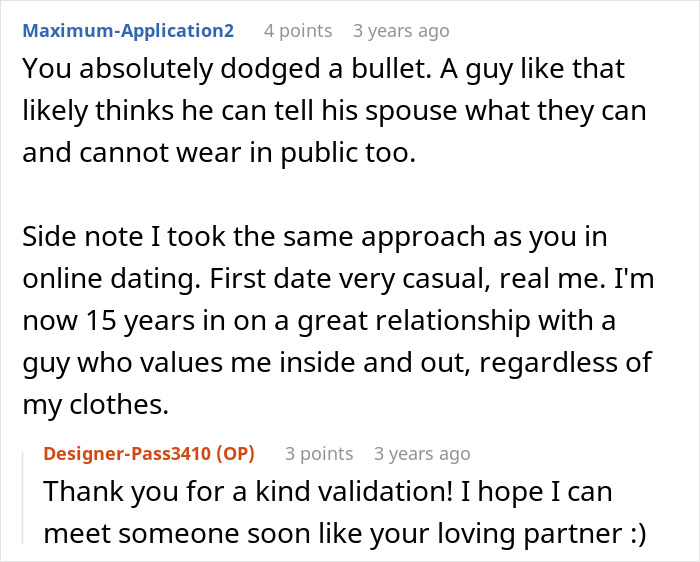 A comment on a social media post where a woman was baffled after a guy cancels their date over a theory. A comment on a social media post where a woman was baffled after a guy cancels their date over a theory.