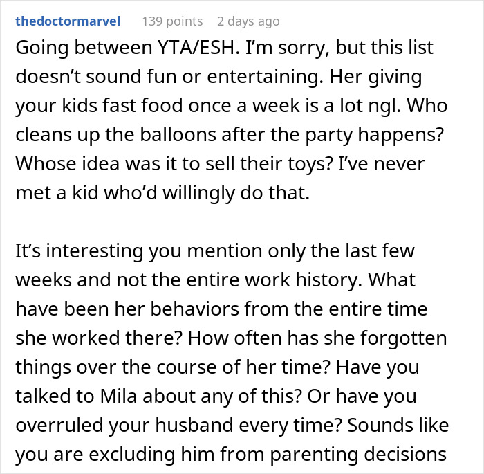 Husband Can't Stand Chaotic Nanny, Can't Believe How She Handles The Kids Husband Can't Stand Chaotic Nanny, Can't Believe How She Handles The Kids
