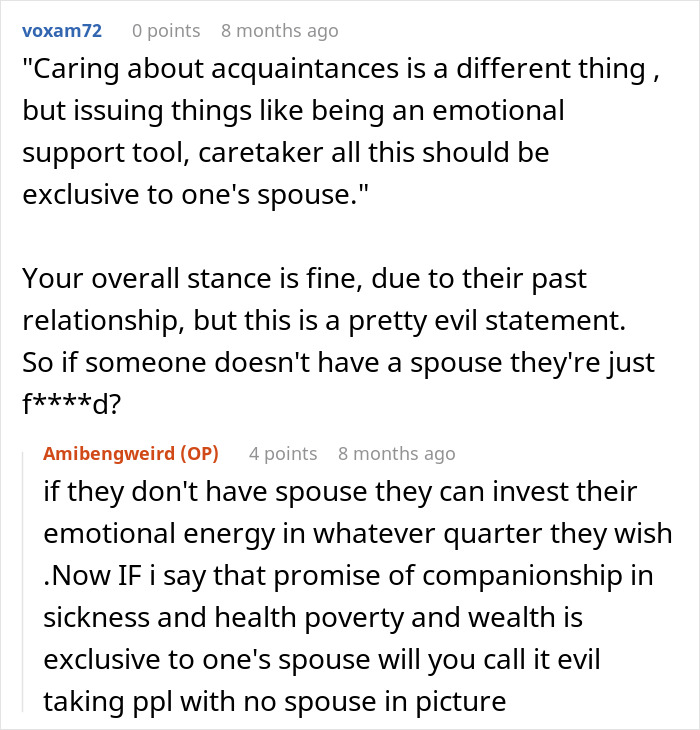 Husband Drops Everything To Help His Sick Ex Wife, Doesn't Care What His Current Wife Thinks Husband Drops Everything To Help His Sick Ex Wife, Doesn't Care What His Current Wife Thinks