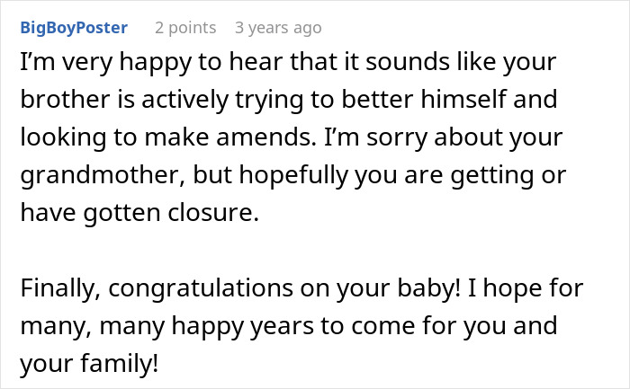 A comment about an entitled man proposing at his brother's wedding, losing more than he bargained for.