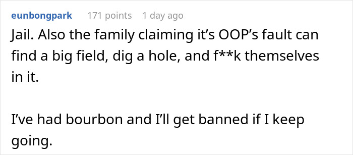 A comment expressing extreme anger and suggesting legal action for a house sitter responsible for a crashed car and lost cat.