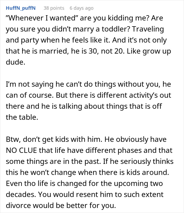 Guy Wants Marriage At Home And Single-Guy Trips To Thailand With Pals, Wife Says He Can’t Have Both Guy Wants Marriage At Home And Single-Guy Trips To Thailand With Pals, Wife Says He Can’t Have Both
