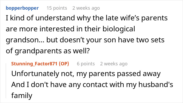 Woman Lets Her Husband Go Hard On His Ex-In-Laws After Her Son Starts Asking Painful Questions
