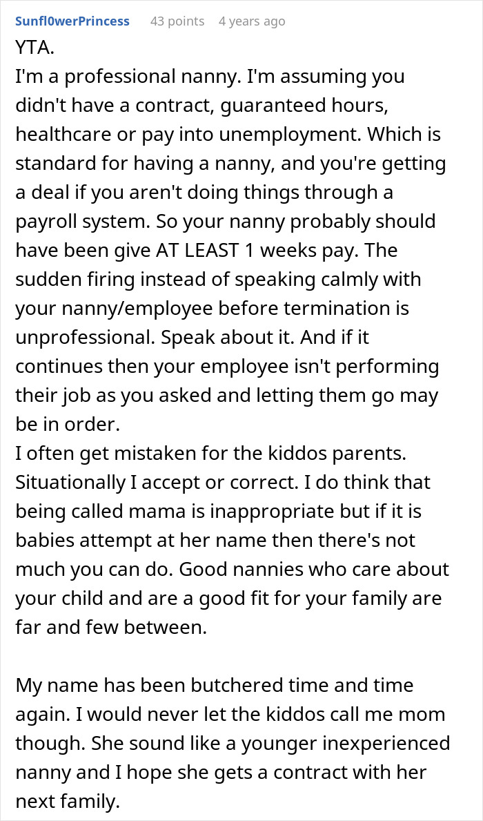Wife Shocks Husband By Firing The Nanny On The Spot, Calls Her Reason An Overreaction Wife Shocks Husband By Firing The Nanny On The Spot, Calls Her Reason An Overreaction