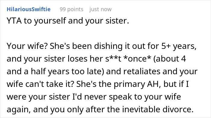 Woman Snaps At Brother's Wife, Finally Telling Her What She Thinks, Guy Just Freezes And Stares Woman Snaps At Brother's Wife, Finally Telling Her What She Thinks, Guy Just Freezes And Stares