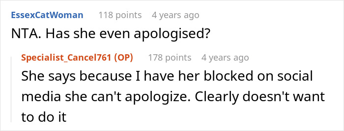 A screenshot showing comments about an autistic guy's mom starting a smear campaign against his girlfriend. A screenshot showing comments about an autistic guy's mom starting a smear campaign against his girlfriend.