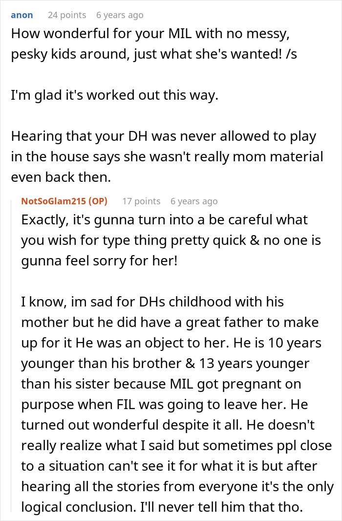 A screenshot showing a user anon's comment and NotSoGlam215's reply, about a man's shiny spine. A screenshot showing a user anon's comment and NotSoGlam215's reply, about a man's shiny spine.