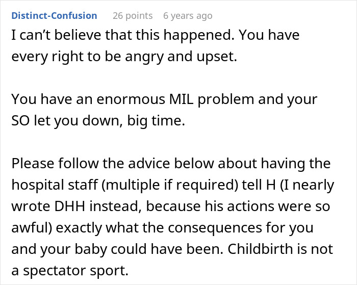 A new mom feeling betrayed by her MIL forcing her way into the delivery room, her husband not stopping her. Advice for the mom to tell the hospital staff about her husband's actions. A new mom feeling betrayed by her MIL forcing her way into the delivery room, her husband not stopping her. Advice for the mom to tell the hospital staff about her husband's actions.