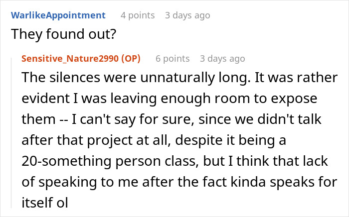 Person Has To Deal With Lazy People During Group Project, Finds The Perfect Way To Make Them Fail Person Has To Deal With Lazy People During Group Project, Finds The Perfect Way To Make Them Fail