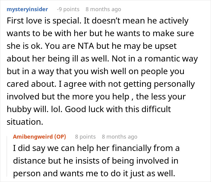 Husband Drops Everything To Help His Sick Ex Wife, Doesn't Care What His Current Wife Thinks Husband Drops Everything To Help His Sick Ex Wife, Doesn't Care What His Current Wife Thinks