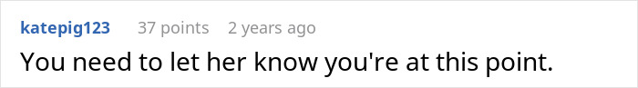 A comment advises the man to inform his sick wife about his struggles, carrying the family for years.
