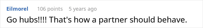 A comment commending the husband's behavior in dealing with his Pushy MIL and her demanding ride. A comment commending the husband's behavior in dealing with his Pushy MIL and her demanding ride.