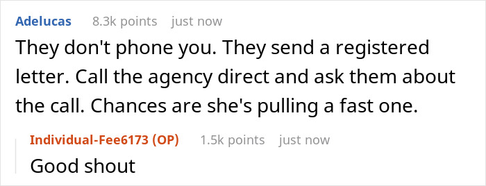 Reddit comment on an ex ending a relationship by text, then using paperwork to name a man as baby's dad. Reddit comment on an ex ending a relationship by text, then using paperwork to name a man as baby's dad.