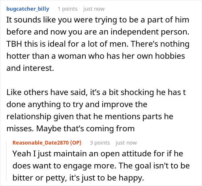 “Decided To ‘Decenter’ My Husband A Couple Of Years Ago And Here's How It's Going” “Decided To ‘Decenter’ My Husband A Couple Of Years Ago And Here's How It's Going”