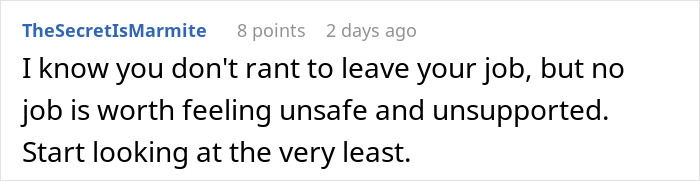 A 17YO slacks off at work every day, tells dad to ambush 19YO colleague over made-up bullying claims A 17YO slacks off at work every day, tells dad to ambush 19YO colleague over made-up bullying claims