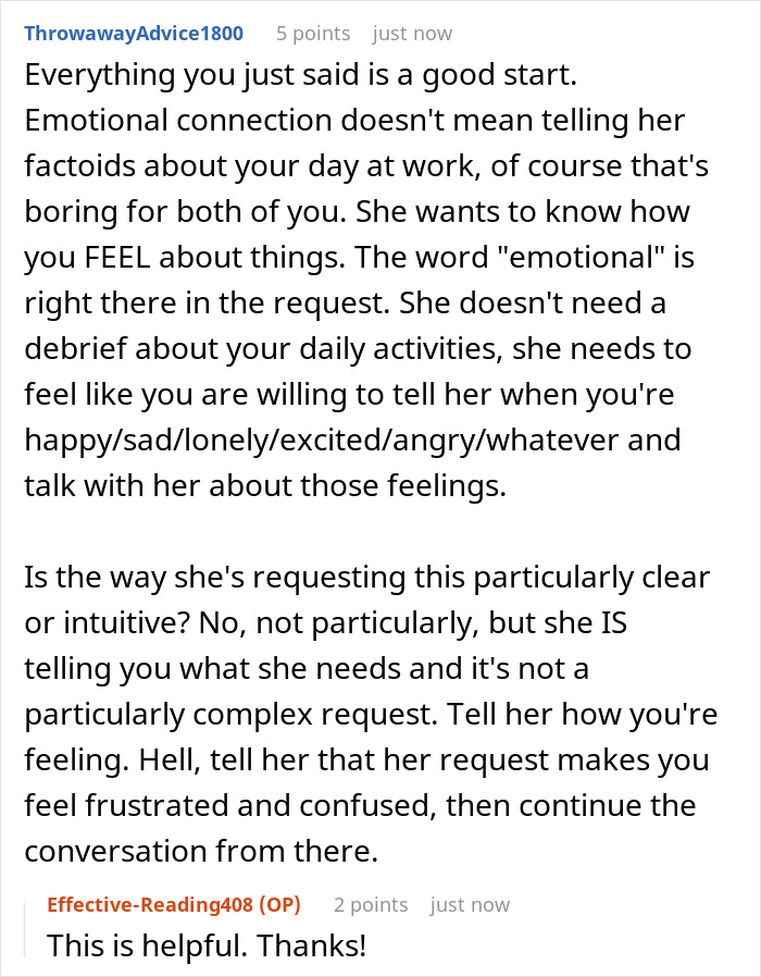 Guy Doesn't Know What It Means To "Open Up Emotionally," Wife Of 10 Years On Brink Of Divorce Guy Doesn't Know What It Means To "Open Up Emotionally," Wife Of 10 Years On Brink Of Divorce