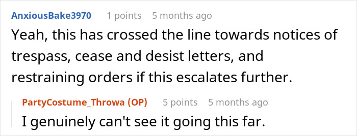 A comment about a Stepmom K-Pop character incident, suggesting legal action if the situation escalates. A comment about a Stepmom K-Pop character incident, suggesting legal action if the situation escalates.