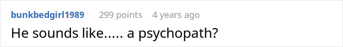 A cruel prank by a boyfriend blamed on his girlfriend's reaction, prompting a comment questioning if he is a psychopath. A cruel prank by a boyfriend blamed on his girlfriend's reaction, prompting a comment questioning if he is a psychopath.