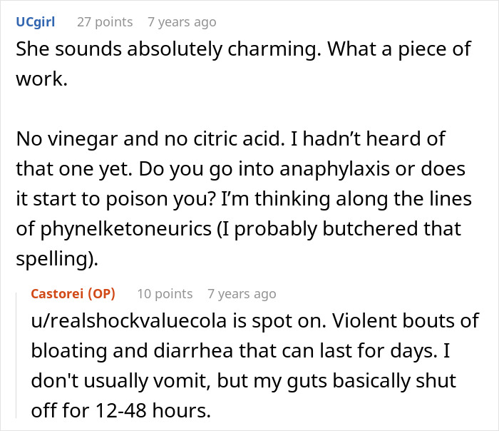 Couple Tell MIL Several Times About DIL's Dietary Condition, She Ignores It, And Brings Wrong Food Couple Tell MIL Several Times About DIL's Dietary Condition, She Ignores It, And Brings Wrong Food