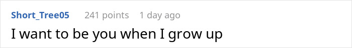 A Reddit comment expressing admiration for the girlfriend's trick, who made her boyfriend pay for a fake abortion after secretly dating another woman. A Reddit comment expressing admiration for the girlfriend's trick, who made her boyfriend pay for a fake abortion after secretly dating another woman.