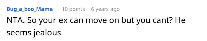 Reddit comment: man cheats on GF, has baby, gets mad GF is dating his childhood friend, showing jealousy. Reddit comment: man cheats on GF, has baby, gets mad GF is dating his childhood friend, showing jealousy.