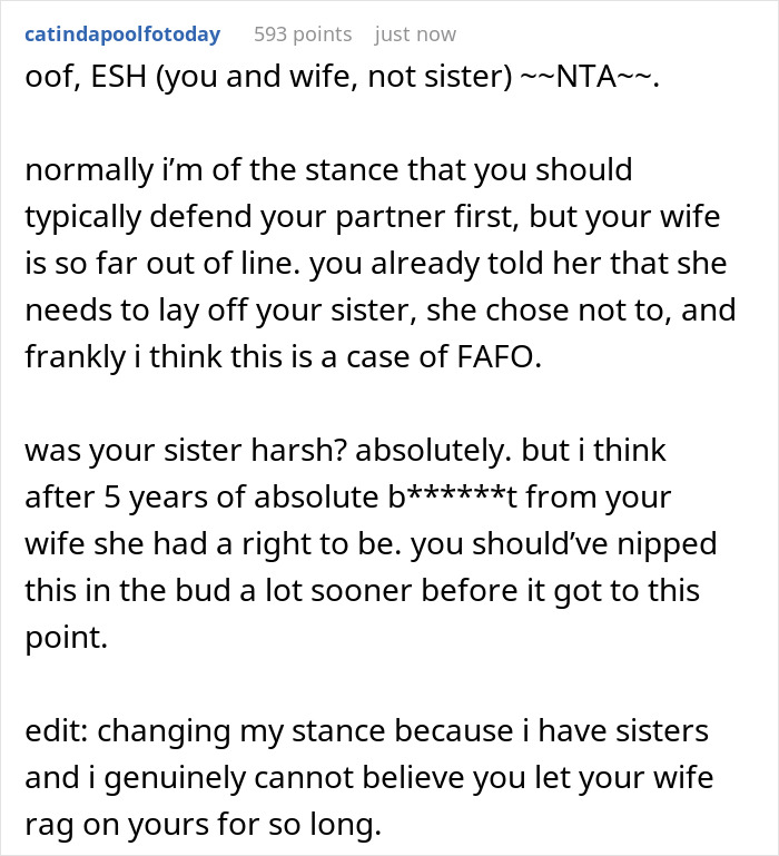 Woman Snaps At Brother's Wife, Finally Telling Her What She Thinks, Guy Just Freezes And Stares Woman Snaps At Brother's Wife, Finally Telling Her What She Thinks, Guy Just Freezes And Stares