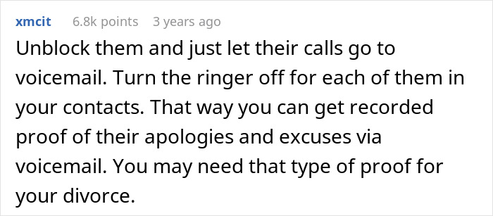 A suggestion for a woman who sees her husband and her sister naked: collect proof for divorce.