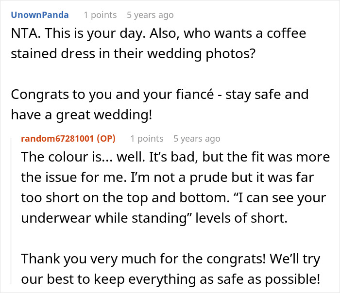 The bride is shocked as her maid of honor replaces the dress she bought, ending their friendship. The bride is shocked as her maid of honor replaces the dress she bought, ending their friendship.