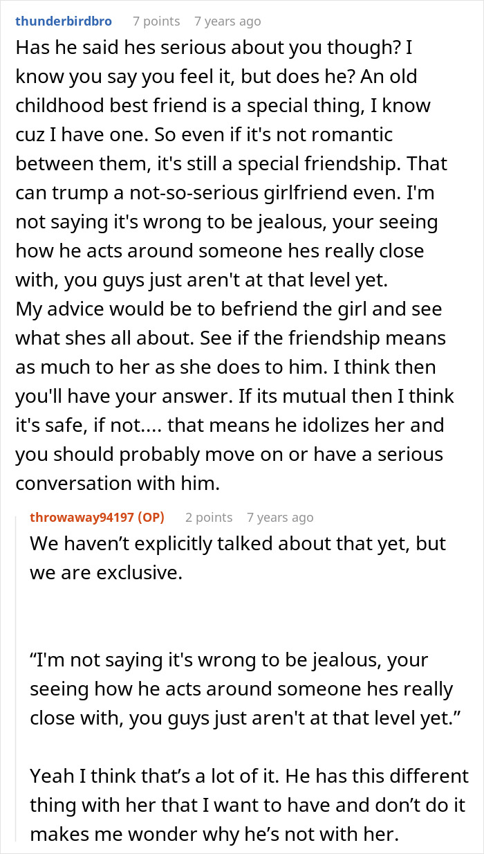 Woman Is Uncomfortable With Boyfriend's Female Best Friend, Finds Out They're Much More Than That Woman Is Uncomfortable With Boyfriend's Female Best Friend, Finds Out They're Much More Than That