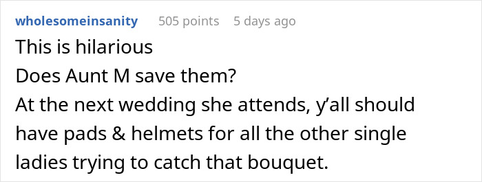 Woman Is So Desperate For A Husband That She Does Everything To "Win" The Wedding Bouquet Toss