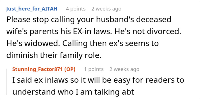 Woman Lets Her Husband Go Hard On His Ex-In-Laws After Her Son Starts Asking Painful Questions