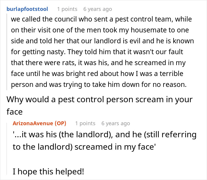 Evil Landlord Ignores Rat-Infested House, Tenant Makes Sure To Ruin Every House Viewing After That Evil Landlord Ignores Rat-Infested House, Tenant Makes Sure To Ruin Every House Viewing After That