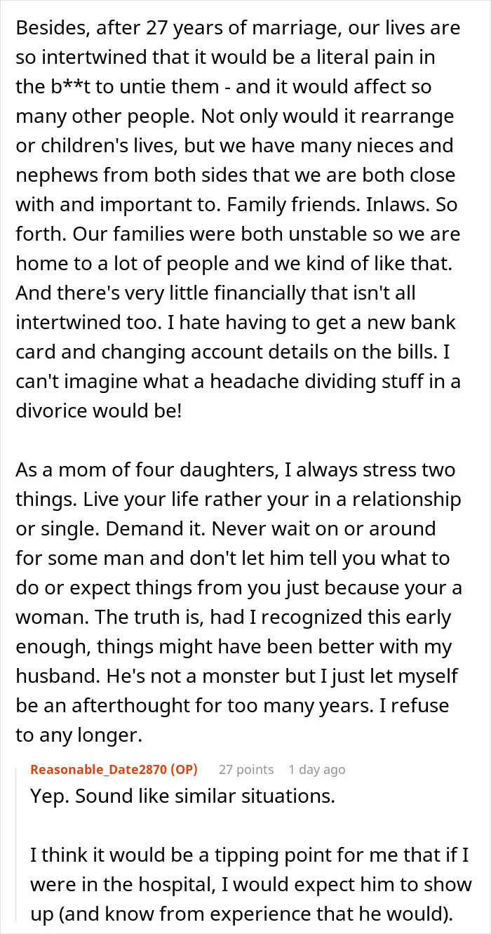 “Decided To ‘Decenter’ My Husband A Couple Of Years Ago And Here's How It's Going” “Decided To ‘Decenter’ My Husband A Couple Of Years Ago And Here's How It's Going”
