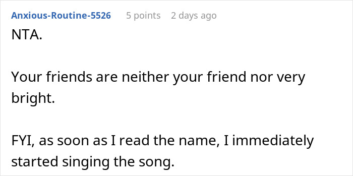 Friends Stage An Intervention For Woman With A Weird Name, Make Ludicrous Demands