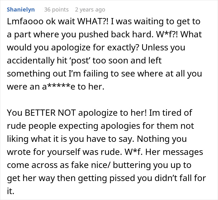Frustrated Woman Finally Matches Her MIL's Energy, Now The Whole Family Wants An Apology Frustrated Woman Finally Matches Her MIL's Energy, Now The Whole Family Wants An Apology