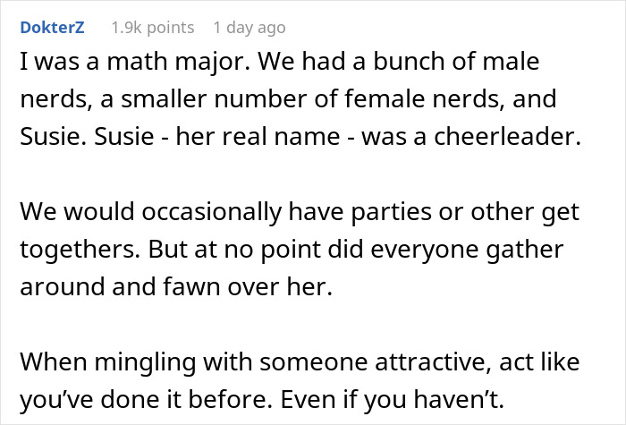 Airsoft Leader: Reddit comment about female cheerleaders and acting natural, referencing the dress code. Airsoft Leader: Reddit comment about female cheerleaders and acting natural, referencing the dress code.