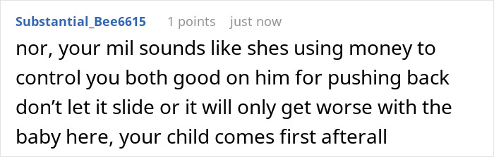 MIL Tries To Push Her Way Into DIL’s Delivery Room With A $1.4K Gift, Gets Snubbed By Son Instead MIL Tries To Push Her Way Into DIL’s Delivery Room With A $1.4K Gift, Gets Snubbed By Son Instead