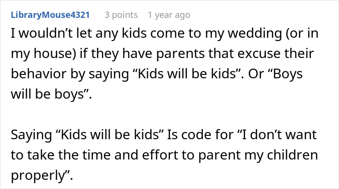 Bride Refuses To Gamble With Her Wedding After Sister Fails To Parent Her Wild Children: “Kids Will Be Kids” Bride Refuses To Gamble With Her Wedding After Sister Fails To Parent Her Wild Children: “Kids Will Be Kids”